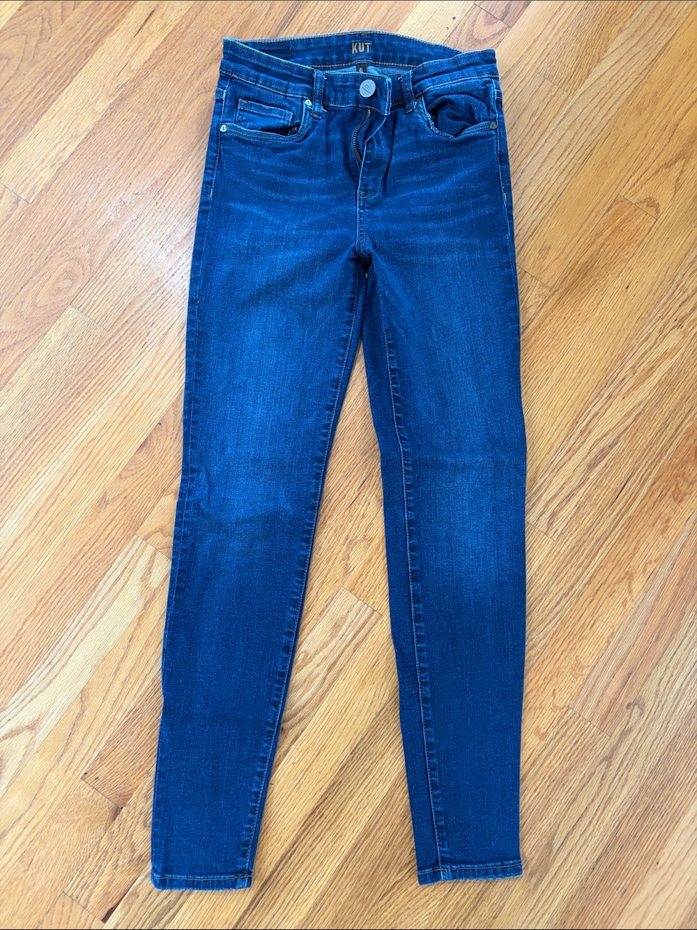 Kut from the Kloth Indigo Bhody High Rise Skinny Jeans for Women